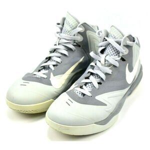 NIKE Air Max Premiere Basketball Shoe Men's Size 10.5 Dark Light Gray 653638-010